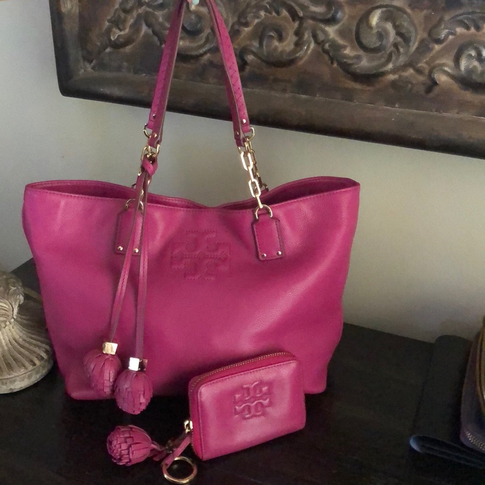 Authentic Tory Burch bag and wallet